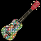 The Beatles Soprano Ukulele - Help! Design